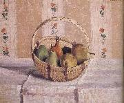 Camille Pissarro basket of apples and pears china oil painting reproduction